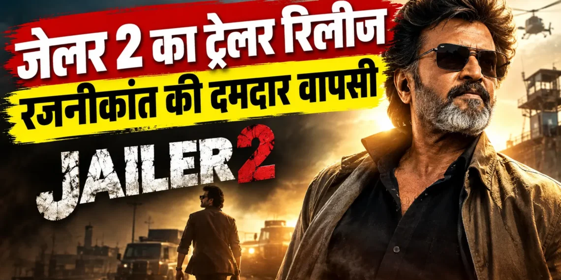 जेलर 2 का ट्रेलर और रजनीकांत टाइगर मुथुवेल पांडियन के किरदार में