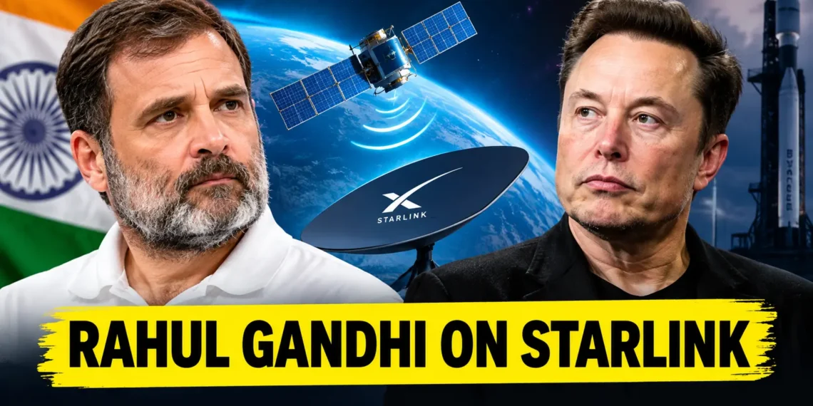 Rahul Gandhi on Starlink India launch delay and Elon Musk’s remarks